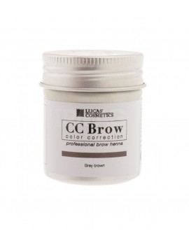 Хна CC Brow (grey brown) в баночке (серо-коричневый), 5 гр
