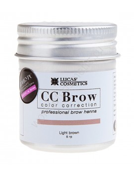 Хна CC Brow (light brown) в баночке (светло-коричневый), 5 гр