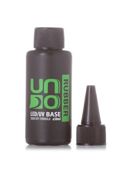 Каучуковое базовое покрытие LED/UV Base Gel Uno Rubber, 50 ml