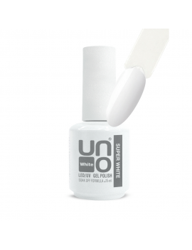 Гель-лак LED/UV Gel Polish Uno Super White — «Супер Белый», 15 мл