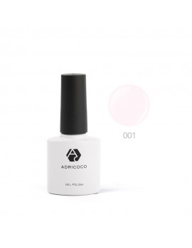 Цветной гель-лак ADRICOCO №001 светло-розовый (8 мл)
