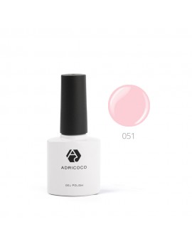 Цветной гель-лак ADRICOCO №051 розовое парфе (8 мл)