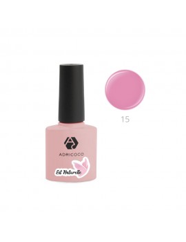 Гель-лак ADRICOCO Est Naturelle EN №15 камуфлирующий розовый (8 мл)