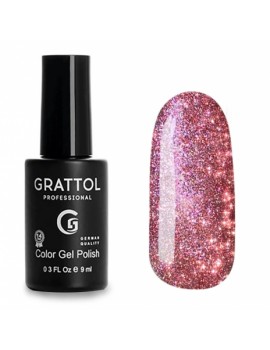 Гель-лак Светоотражающий GRATTOL Color Gel Polish BRIGHT CRISTAL 04, 9 ml