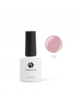 Цветной гель-лак ADRICOCO №163 розовый пепел (8 мл)