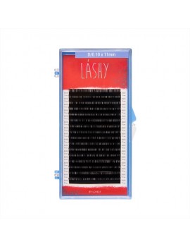 Ресницы для наращивания Lovely LASHY - 16 линий MIX M 0.10 7-12 mm
