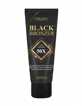 Sun Luxe "Black Bronzer 50х",Алоэ Вера с ультра черными бронзаторами(125мл)