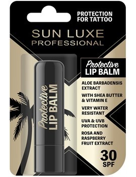 Sun Luxe Помада бальзам 30 SPF для губ,защита тату,родинок,перманентного макияжа,унисекс